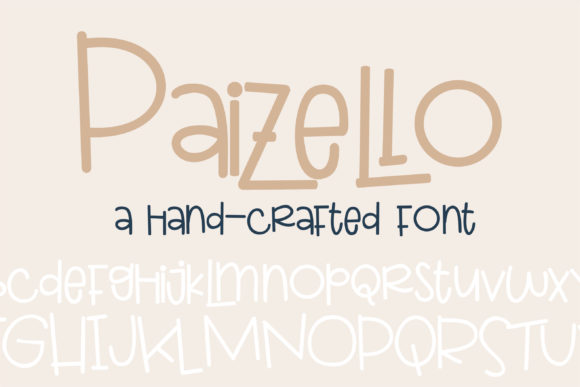 PN Paizello Font Poster 1