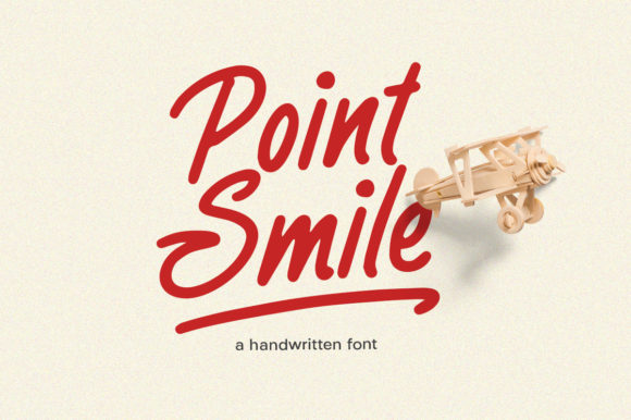 Point Smile Font Poster 1
