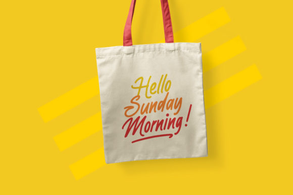 Point Smile Font Poster 8