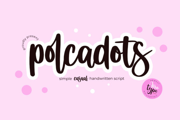 Polcadots Font