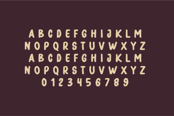 Pomerania Font Poster 2