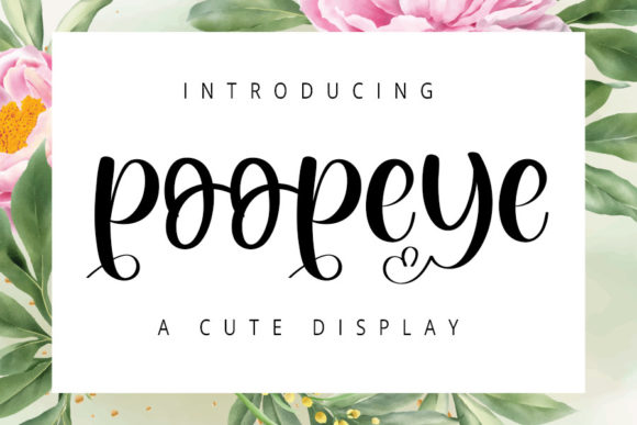 Poopeye Font