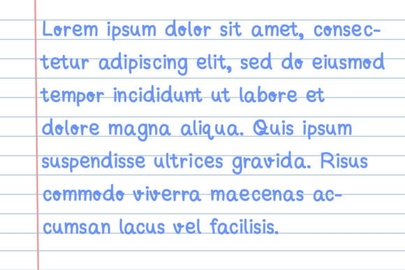Poppychic Font Poster 3