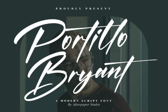 Portillo Bryant Font Poster 1