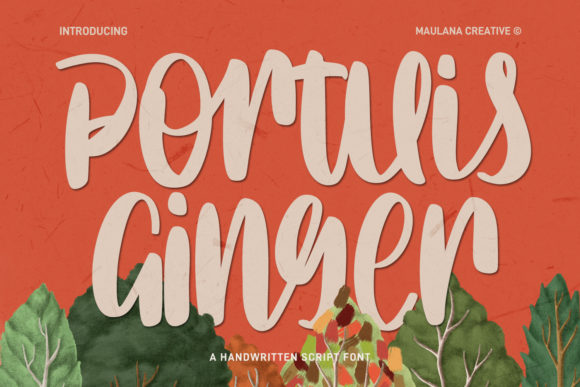 Portuis Ginger Script Font