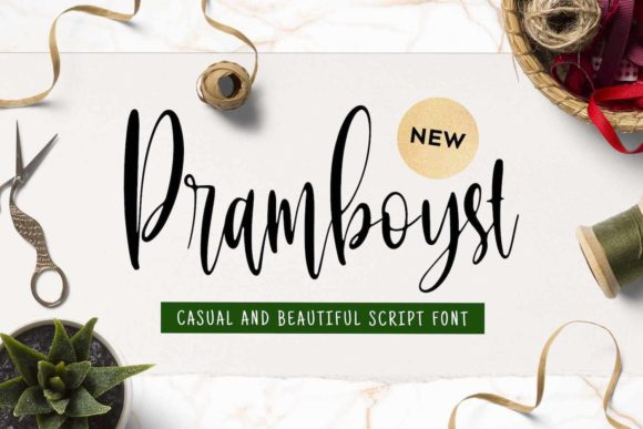 Pramboyst Font Poster 1