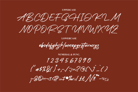 Prechley Font Poster 13