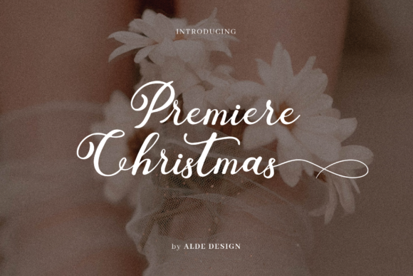 Premiere Christmas Font Poster 1