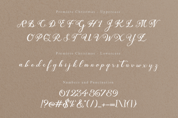 Premiere Christmas Font Poster 6