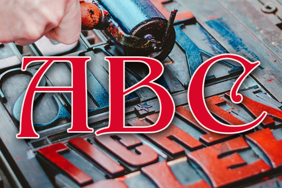 Press Jobs Font Poster 2