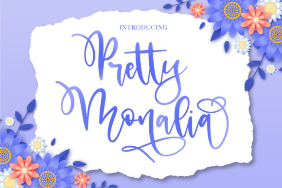 Pretty Monalia Font