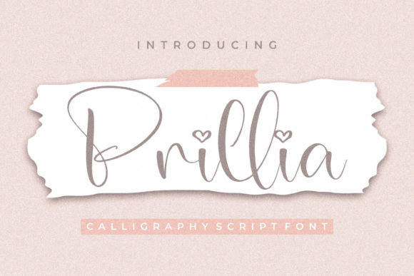 Prillia Font Poster 1