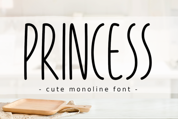 Princess Font Princess Font Poster 1
