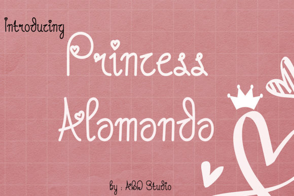 Princess Alamanda Font Poster 1