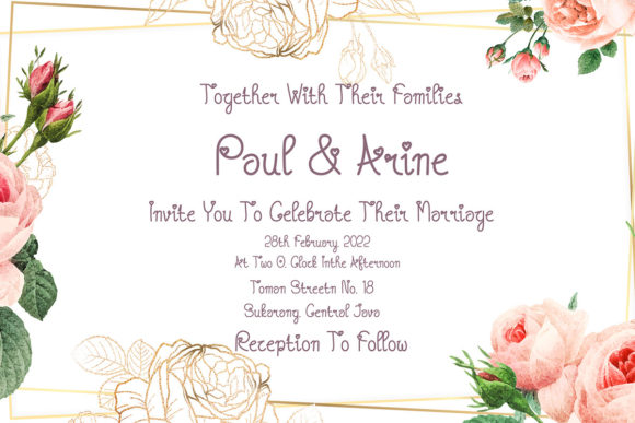 Princess Alamanda Font Poster 7