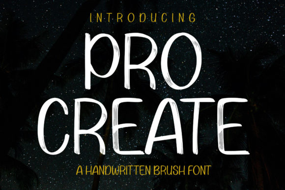 Procreate Font