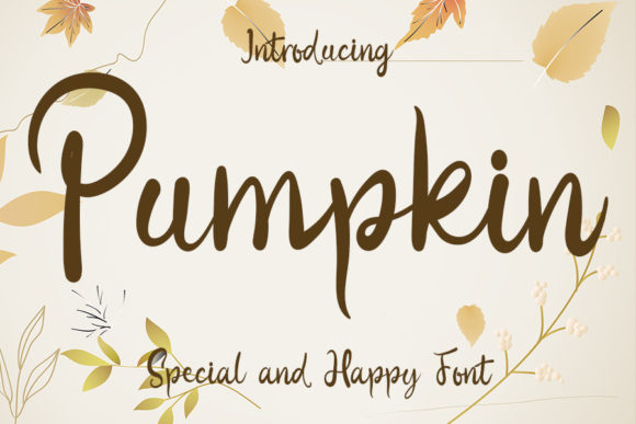 Pumpkin Font