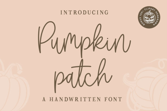 Pumpkin Patch Font Poster 1