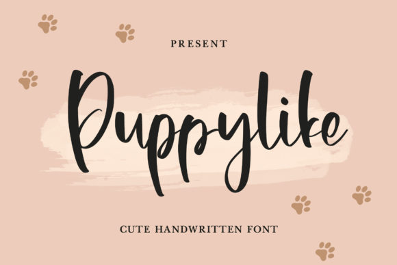 Puppylike Font Poster 1