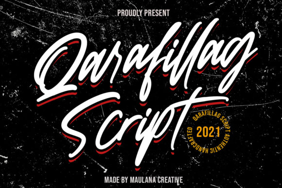 Qarafillag Script Font