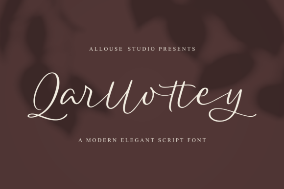 Qarllottey Font Qarllottey Font Poster 1