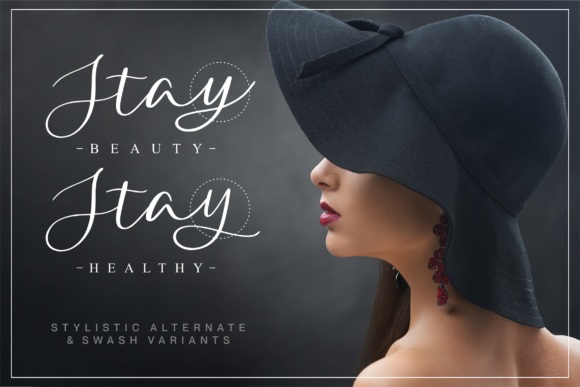 Qarllottey Font Poster 4
