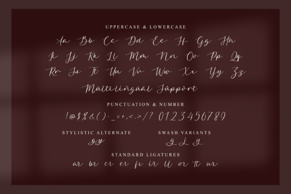 Qarllottey Font Poster 10