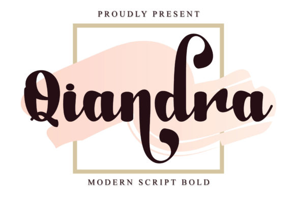 Qiandra Font Poster 1