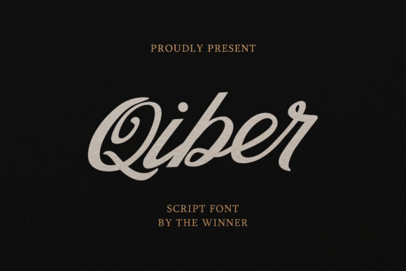 Qiber Font Poster 1