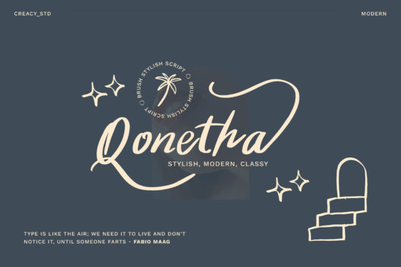Qonetha Font Poster 1