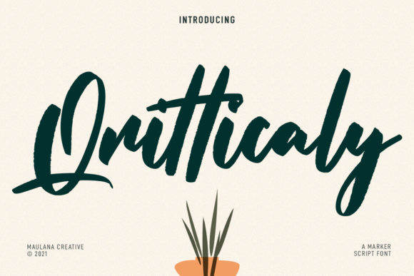 Qritticaly Font