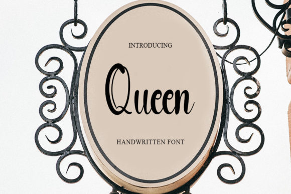 Queen Font Poster 1