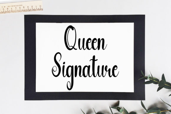 Queen Font Poster 2