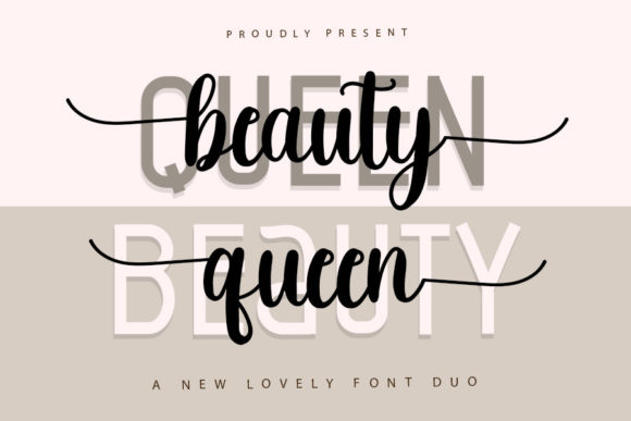 Queen Beauty Font Poster 1