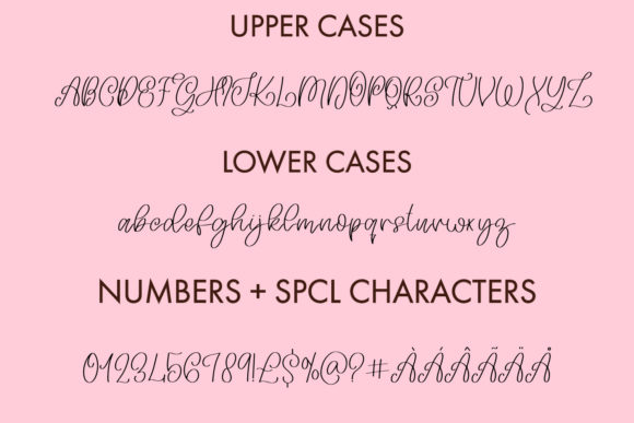 Queen Elizabeth Font Font Poster 2