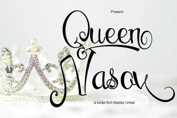 Queen Nasov Font Poster 1