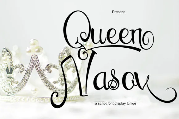 Queen Nasov Font Queen Nasov Font Poster 1