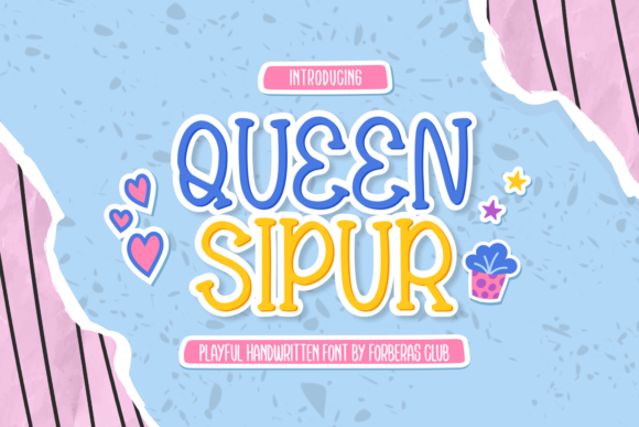 Queen Sipur Font Poster 1