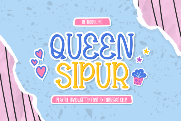 Queen Sipur Font Queen Sipur Font Poster 1