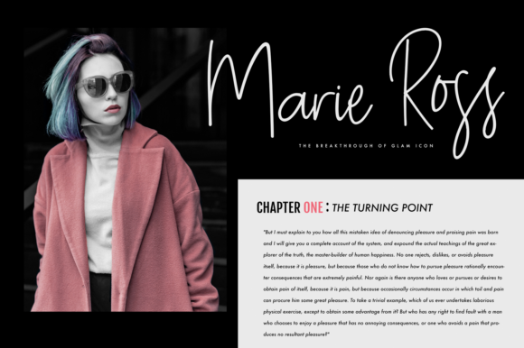Queen Waffle Font Poster 4