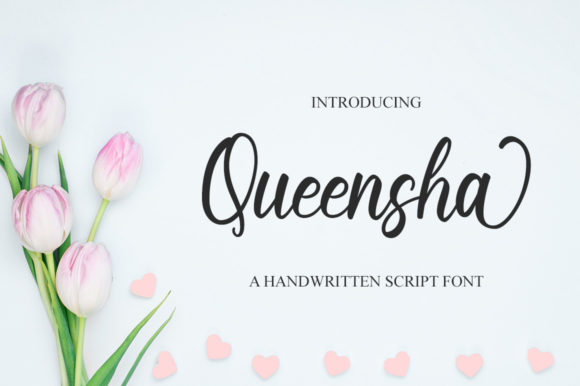 Queensha Font Poster 1