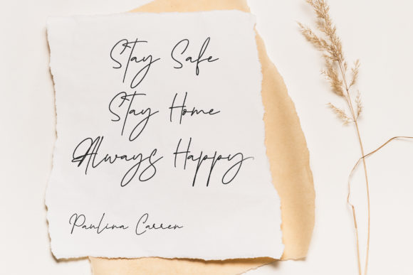 Queenstown Signature Font Poster 3