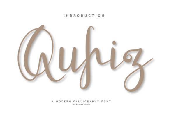 Qufiz Script Font