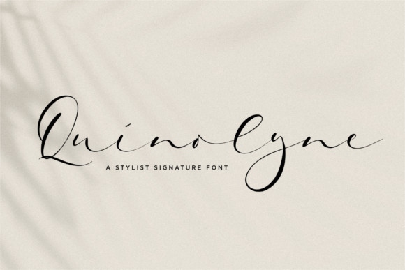 Quinolyne Font