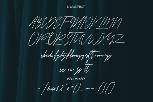 Quintaras Signature Font Poster 8