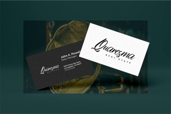 Quinttonio Font Poster 2