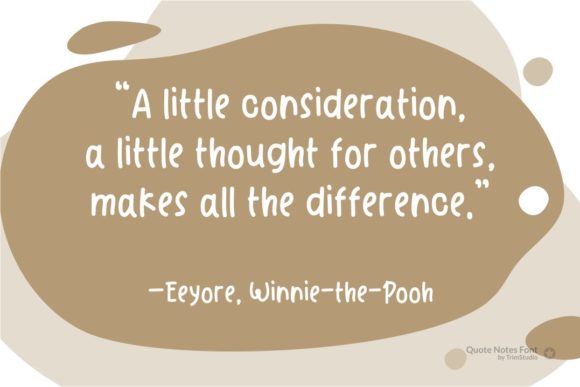 Quote Notes Font Poster 7