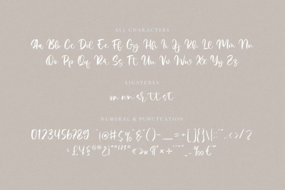 Qwentine Shelby Font Poster 9