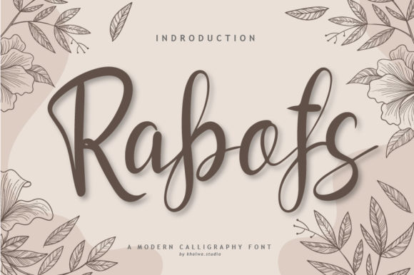 Rabofs Font