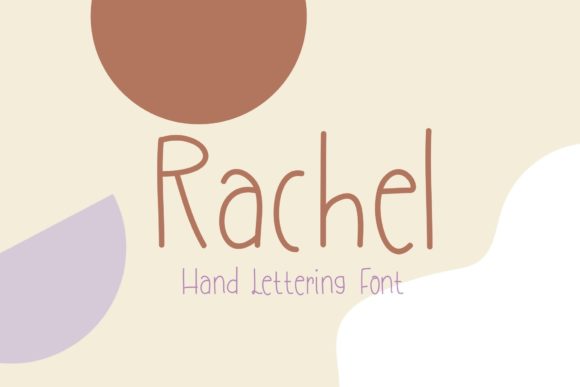 Rachel Font Poster 1